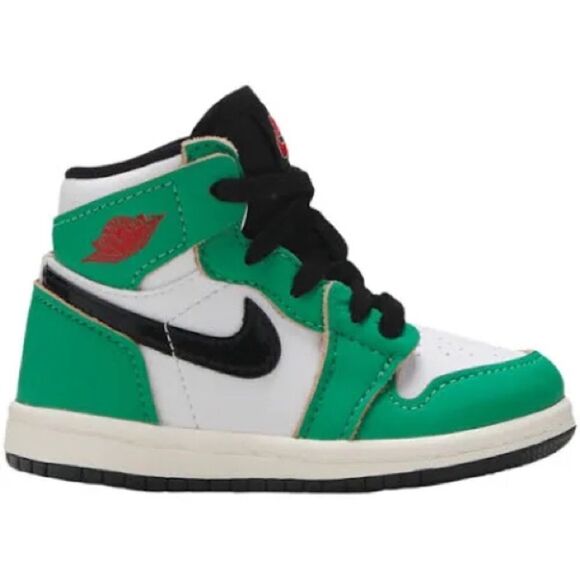 JORDAN 1 RETRO HIGH “LUCKY GREEN” 7C - Picture 1 of 5
